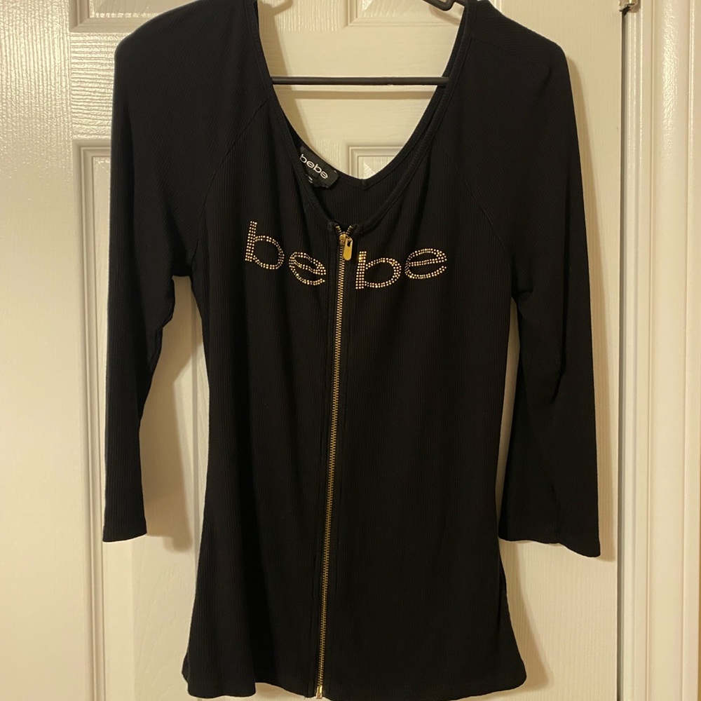 BEBE Shirt Size L Used